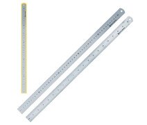 Линейка 50 см металлическая Brauberg