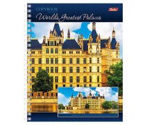 Тетрадь А5 96 л. Хатбер клетка, спираль Королевские дворцы