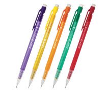 Карандаш механический 0,5 мм, STAFF "College" MP-425, ластик, корпус тонированный ассорти