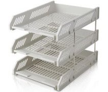 Лоток горизонтальный для бумаг 3 секции разборный