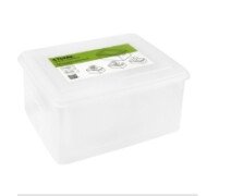 Контейнер для документов СТАММ А4, 260*330*160мм, пластик., прозрачный