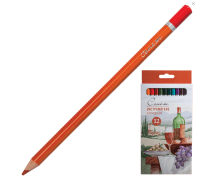 Карандаши цветные 12 цв Сонет экстрамягкие европодвес