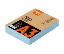 Бумага цветная А3 Выбор есть 160г, голубая пастель 250л