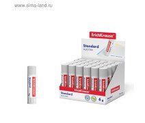 Клей-карандаш ErichKrause Standard 6 г быстрое склеивание