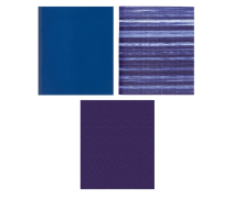 Тетрадь 96 л А5 клетка на скрепке, бумвинил