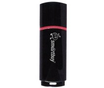 Флеш-диск 16 GB, SMARTBUY Crown, USB 2.0, черный, SB16GBCRW-K