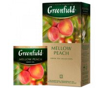 Чай Greenfield Mellow Peach зеленый в пакетиках, 25 шт.