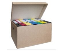 Короб архивный 480*325*295 крафт OfficeSpace "Делопроизводство",