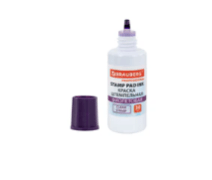 Краска штемпельная BRAUBERG PROFESSIONAL, clear stamp, фиолетовая, 30 мл, на водной основе