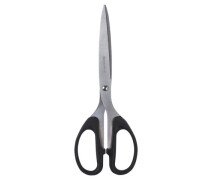 Ножницы 21 см BRAUBERG "Classic", чёрные, классической формы, 2-х сторонняя заточка