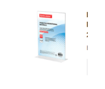 Подставка для рекл. матер Brauberg А4 верт. 210*297мм, настольн.двухсторон.