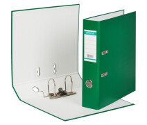 Папка-регистратор 70 мм ECONOMY ,зел,ПБП