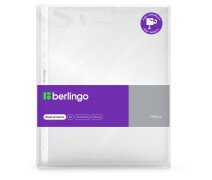 Файлы с перфорацией А4 90 мкм Berlingo Mirror, до 100 л, пачка 50 шт