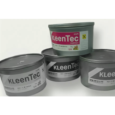 Краска триадная, Kleentec, Yellow, желтая, 1 кг