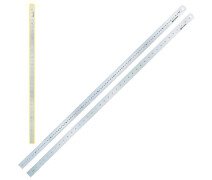 Линейка 100 см металлическая Brauberg