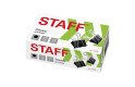 Зажим для бумаг 15 мм STAFF "EVERYDAY" КОМПЛЕКТ 12 шт., черный