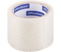 Скотч 72 мм*66 м OfficeSpacе прозрачная 40мкм