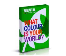 Бумага мелованная 115 г. глянец SRА3 320х450 мм пачка 250 листов NEVIADIGITAL