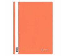 Папка скоросшиватель  А4 130/180 мкм, BRAUBERG, оранжевый