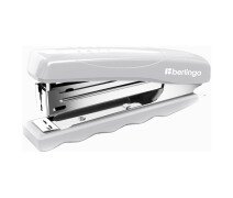 Степлер №10 Berlingo "Comfort" до 16л., пластиковый корпус, серый