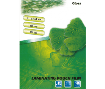 Пленка для ламинирования А6, 100 мкм, 111 мм*154 мм, глянец, LF