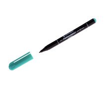 Маркер перманентный Centropen "2846" зеленый, пулевидный, 1мм
