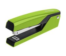Степлер №10 Berlingo "Color Zone" до 15л., металлический корпус, зеленый
