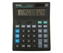 Калькулятор Attache Economy DS-2214  14 разрядный батарея/фотоэлемент (190*145мм)