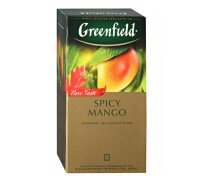 Чай Гринфилд Spicy Mango 1,5 г, 25 пак