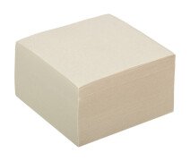 Блок для записей 9*9*5 см ATTACHE ЭКОНОМ на склейке белый