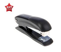 Степлер №24/6 Lamark Ulrich, чёрный, металлический корпус, встроенный антистеплер