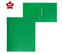 Папка на 2-х кольцах 18 мм Calligrata, А4, 500 мкм, зеленая