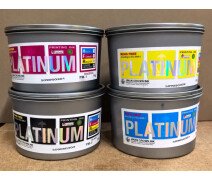 Краска триадная, Platinum, Yellow, желтая, 1 кг