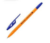 Ручка шариковая 0,7 мм BRAUBERG "ULTRA ORANGE", СИНЯЯ