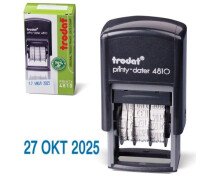 Датер Trodat месяц букв 20*4 мм 4810