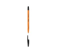Ручка шариковая 0,7 мм Berlingo "Tribase Orange" черная