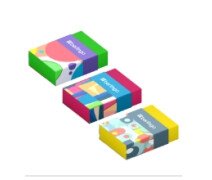 Ластик Berlingo "Balance", Eco-PVC, пластиковый держатель с печатью, 45*32*11мм