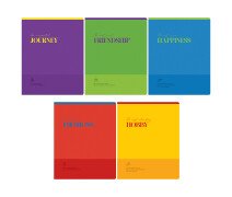 Тетрадь 96 л А5, клетка BG "Feeling", эконом